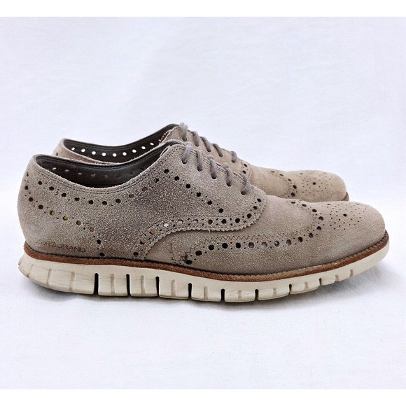 Cole Haan ● ZERØGRAND‎ Tan Suede Oxford - Size 11 main image 5